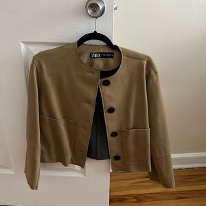Zara suede jacket